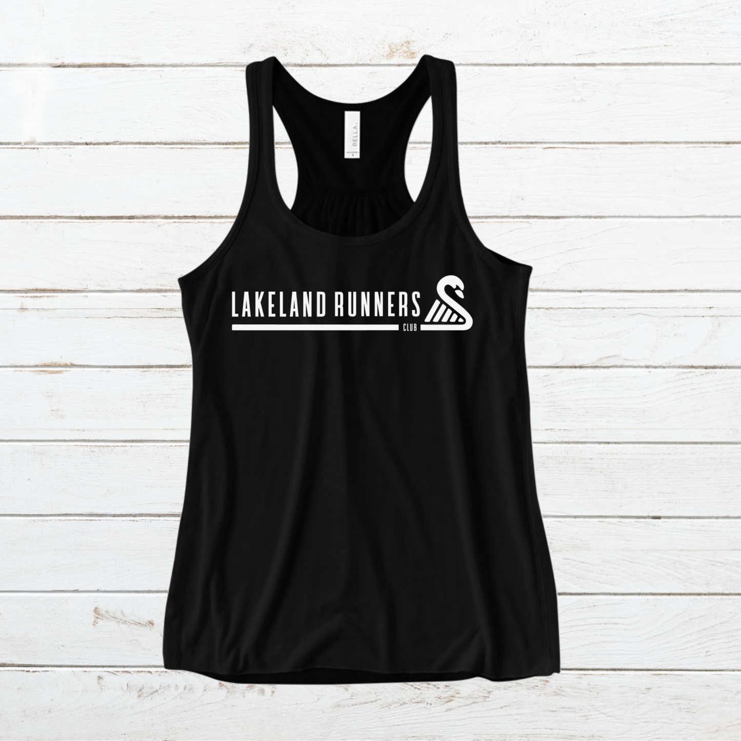 Lakeland Runners Club Flowy Racerback Tank