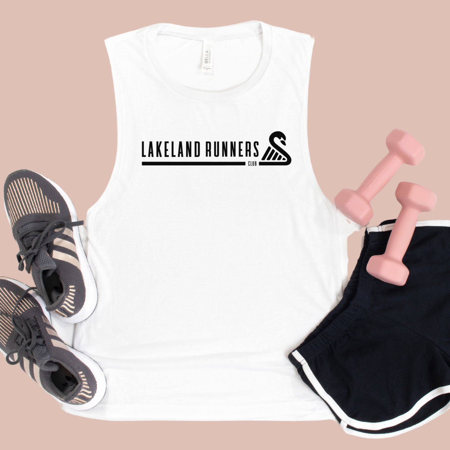Lakeland Runners Club Women's Flowy Muscle Tank
