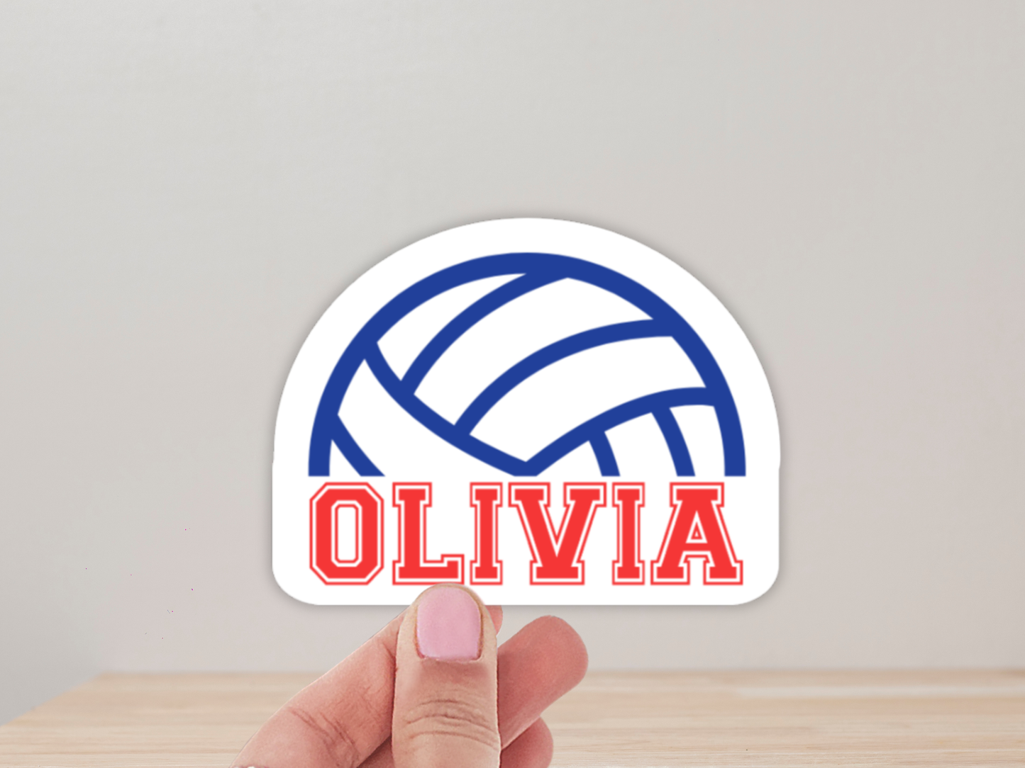 Volleyball Sticker | Personalized