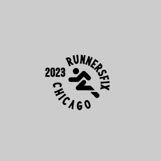 Runnersfix Chicago Circle Iron On Decal 3.5 x 3.5 Inches