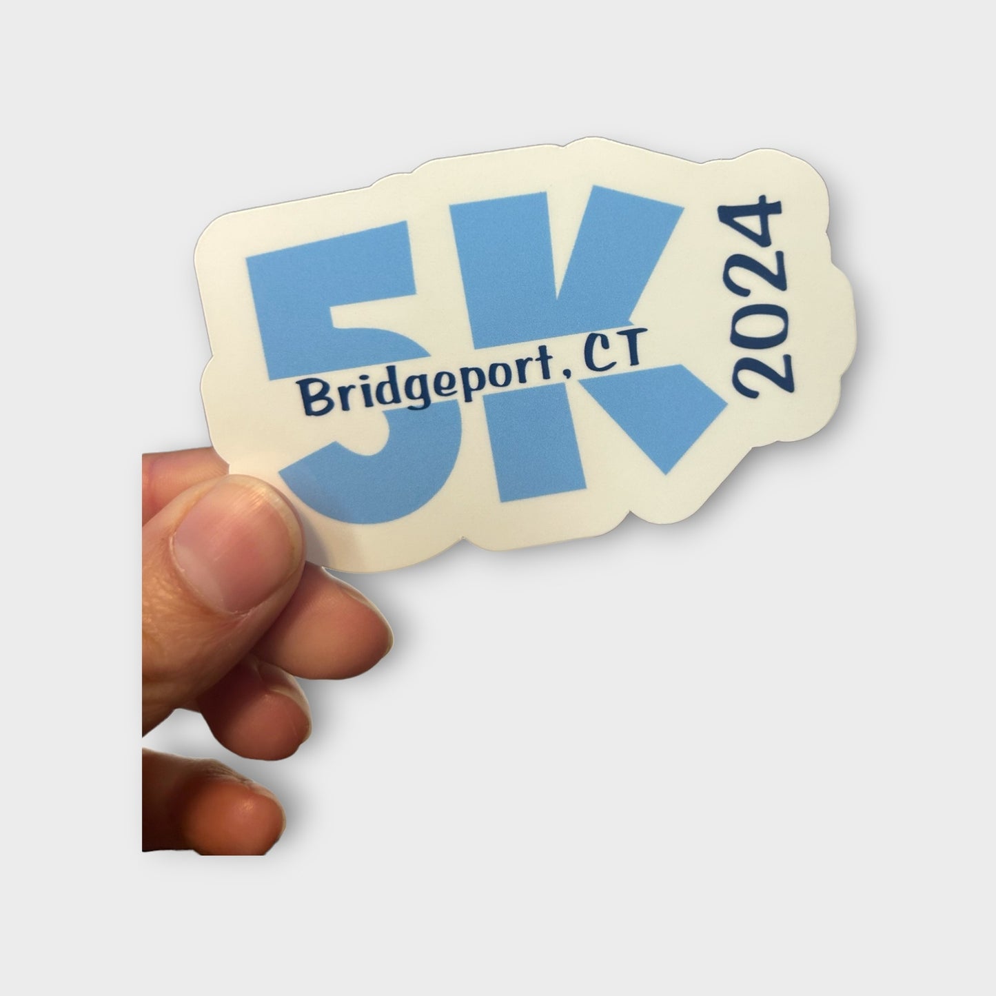 Personalized Race Sticker