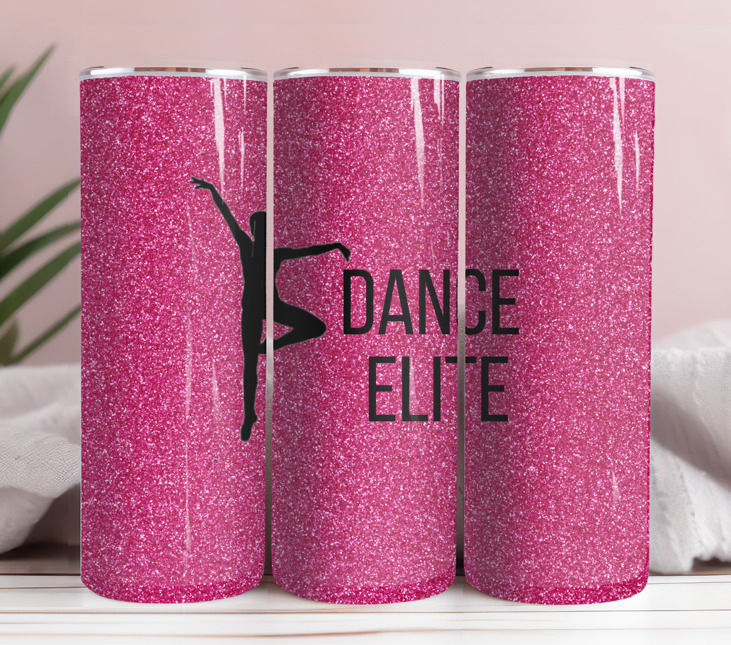 PInk Dance Elite Personalized Tumbler