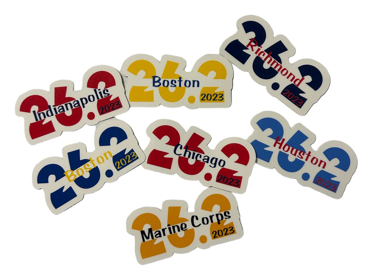 Personalized Race Sticker