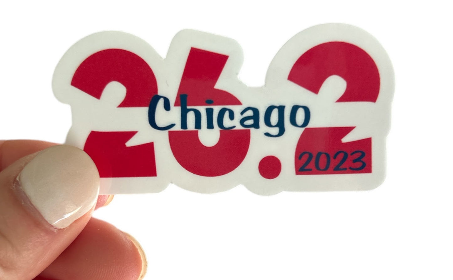 Personalized Race Sticker
