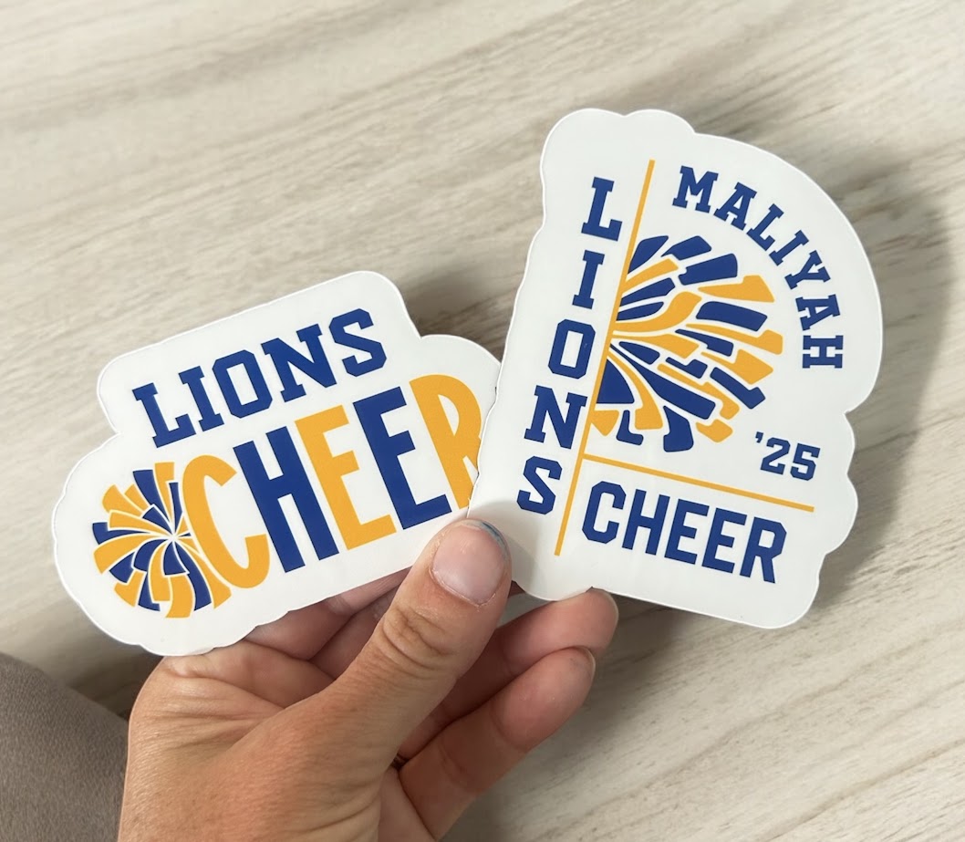 Personalized Cheer Magnet