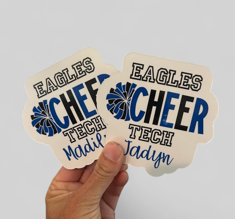 Cheer Sticker | Personalized