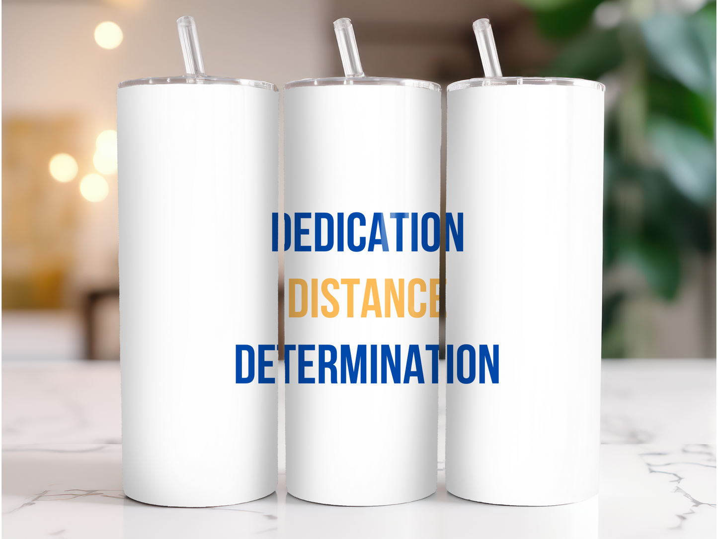 Running Dedication tumbler