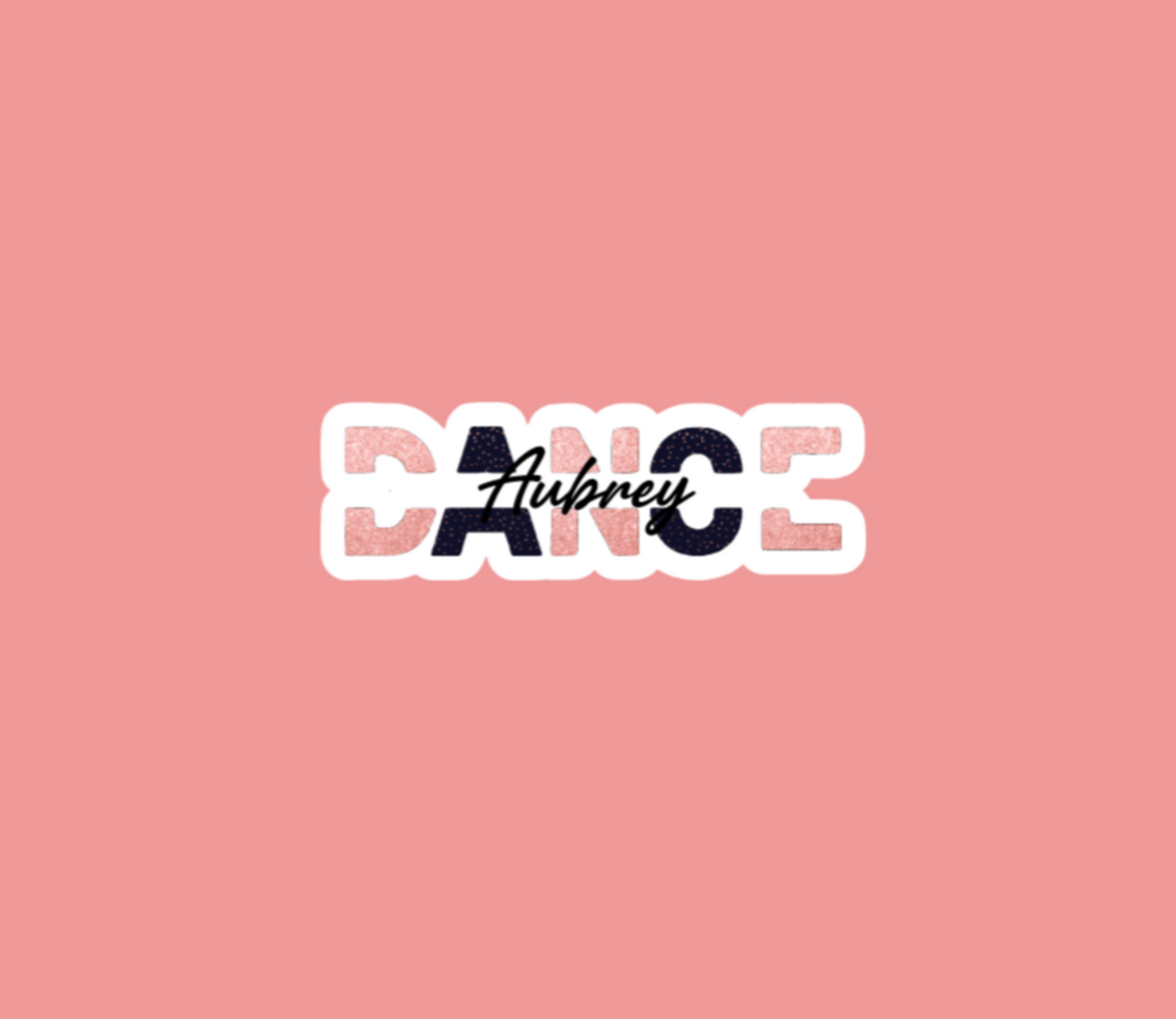 Personalized Dance Sticker
