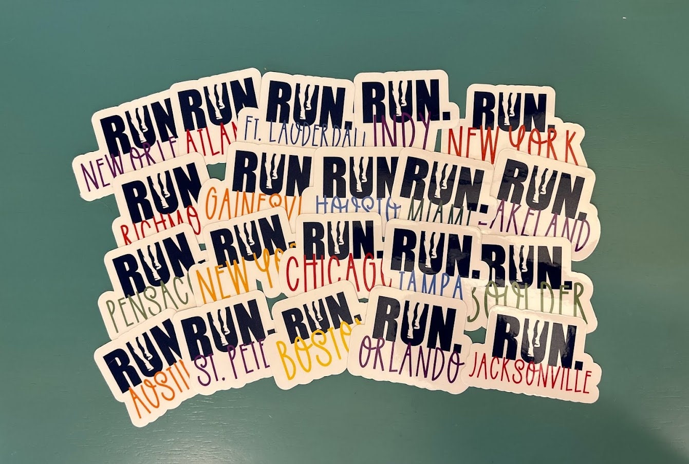 RUN Berlin Sticker or Magnet