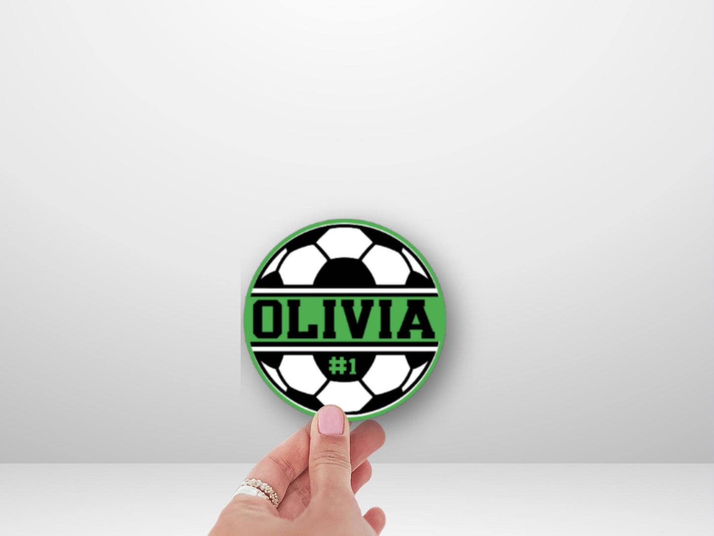Personalized Soccer Locker Magnets or Stickers | Custom Team Spirit Gifts | Soccer Season | Sports Locker Decor | Senior Night