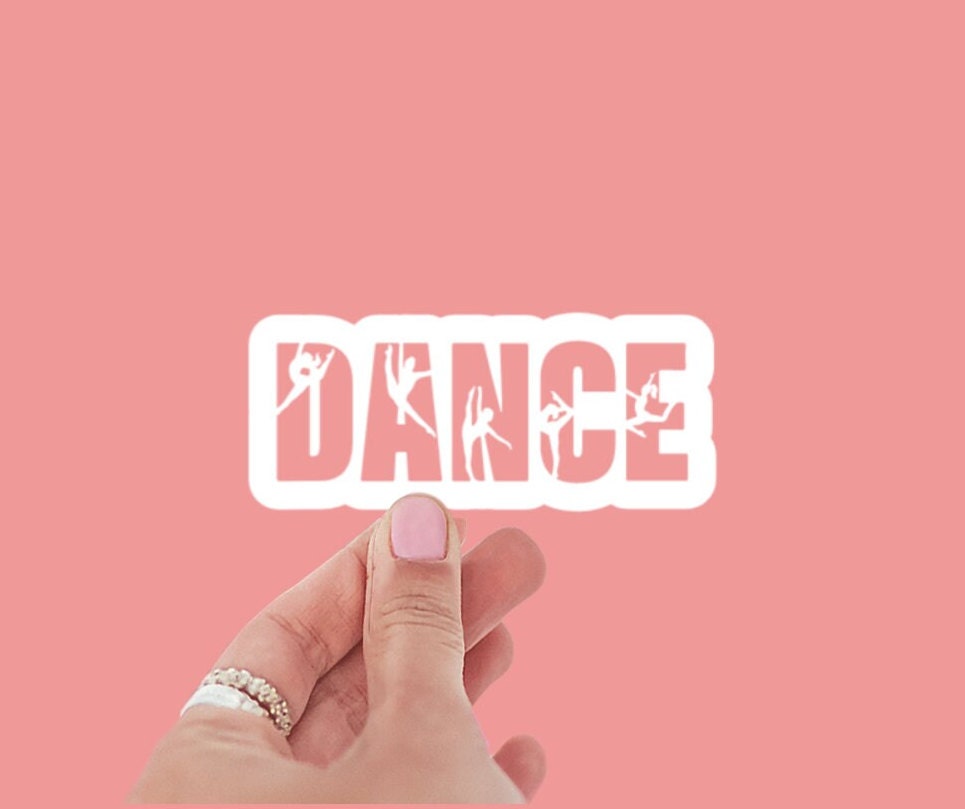 Set of 3 Dance stickers or magnets