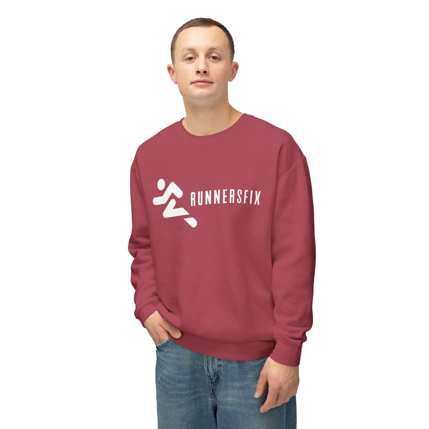 RunnersFix Unisex Lightweight Crewneck Sweatshirt