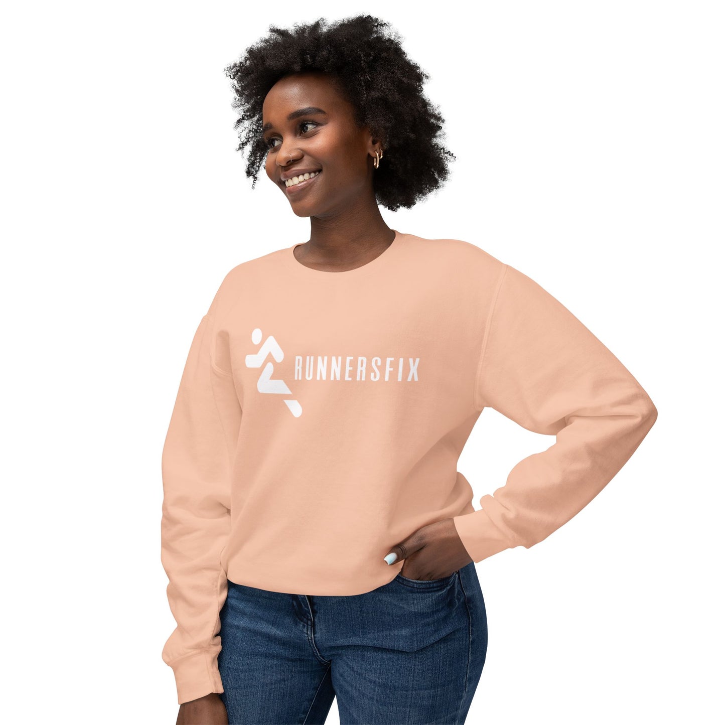 RunnersFix Unisex Lightweight Crewneck Sweatshirt