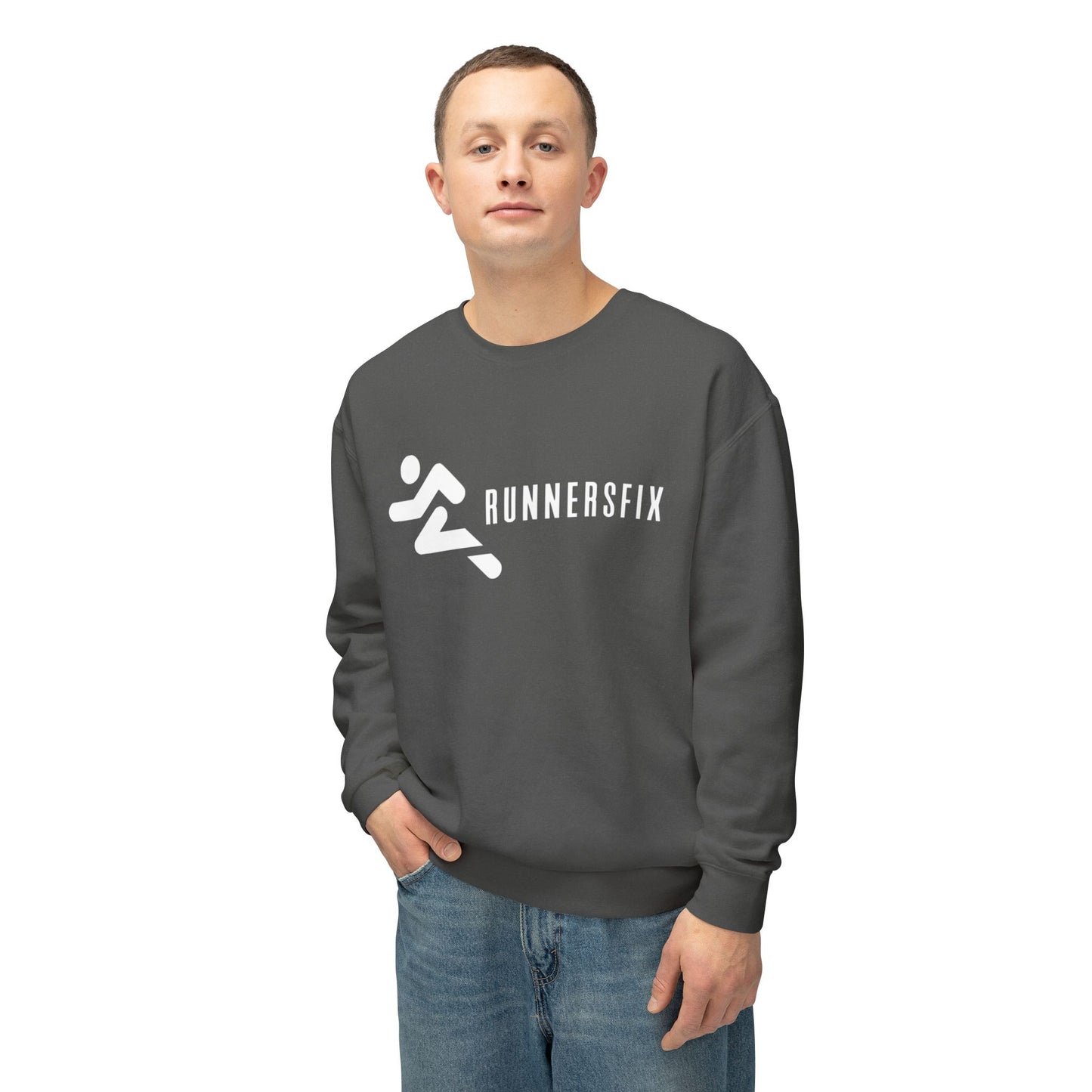 RunnersFix Unisex Lightweight Crewneck Sweatshirt