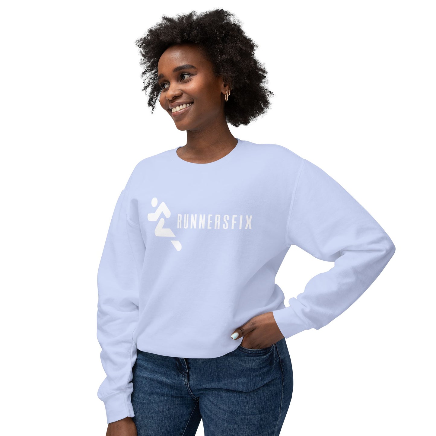 RunnersFix Unisex Lightweight Crewneck Sweatshirt