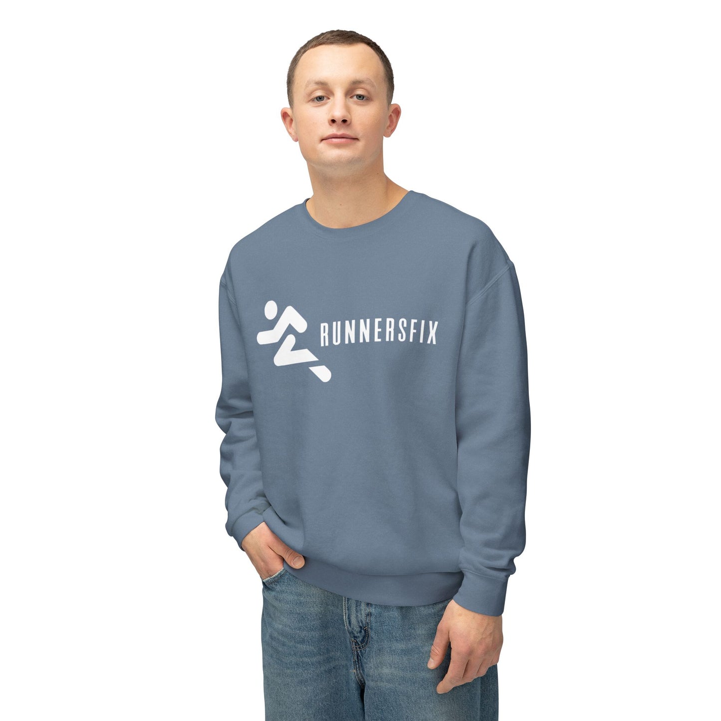 RunnersFix Unisex Lightweight Crewneck Sweatshirt