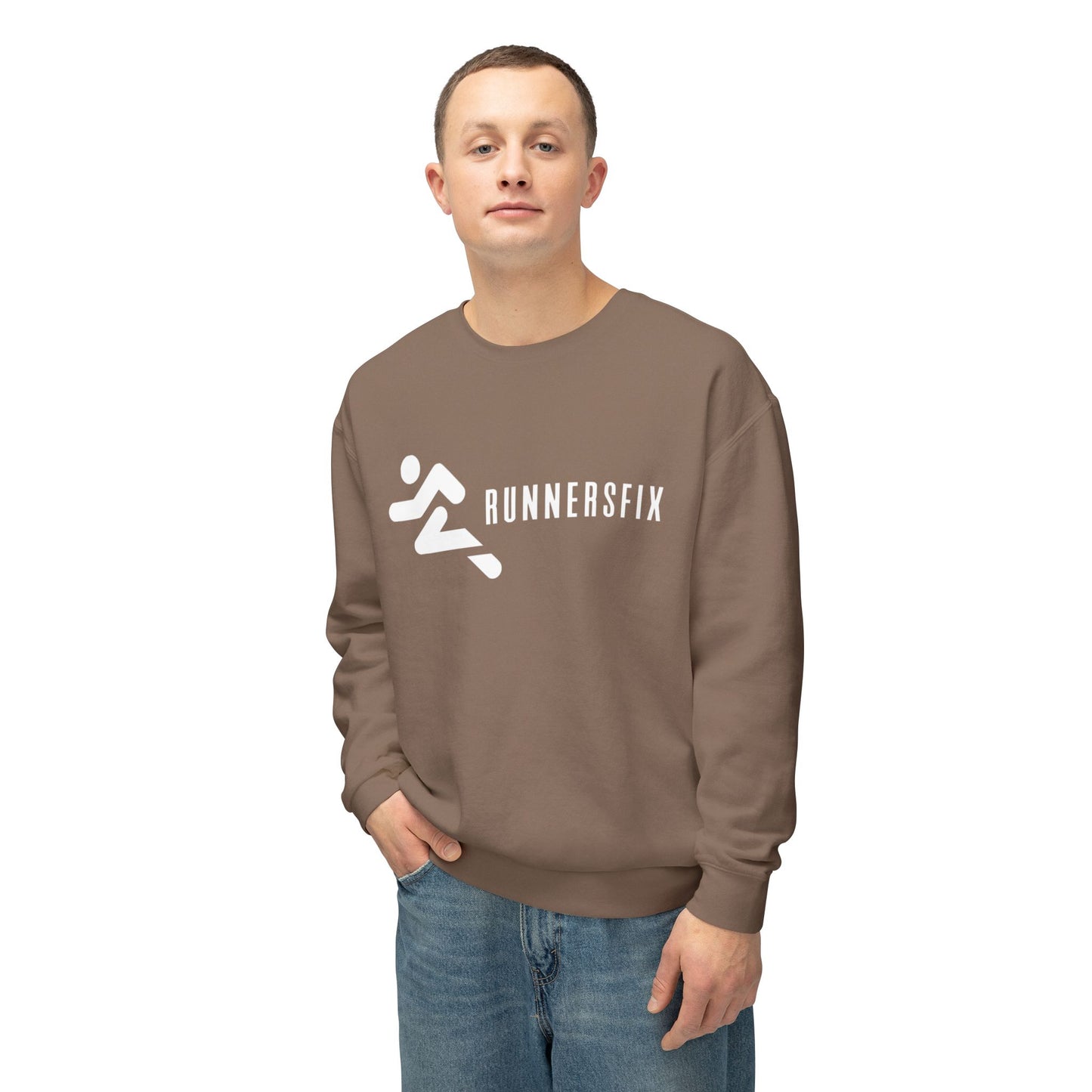 RunnersFix Unisex Lightweight Crewneck Sweatshirt