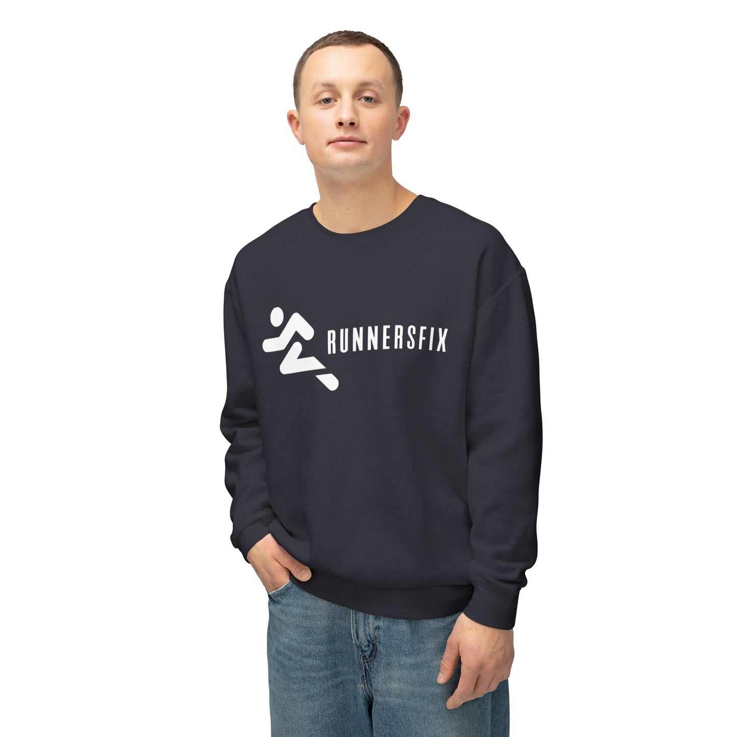 RunnersFix Unisex Lightweight Crewneck Sweatshirt