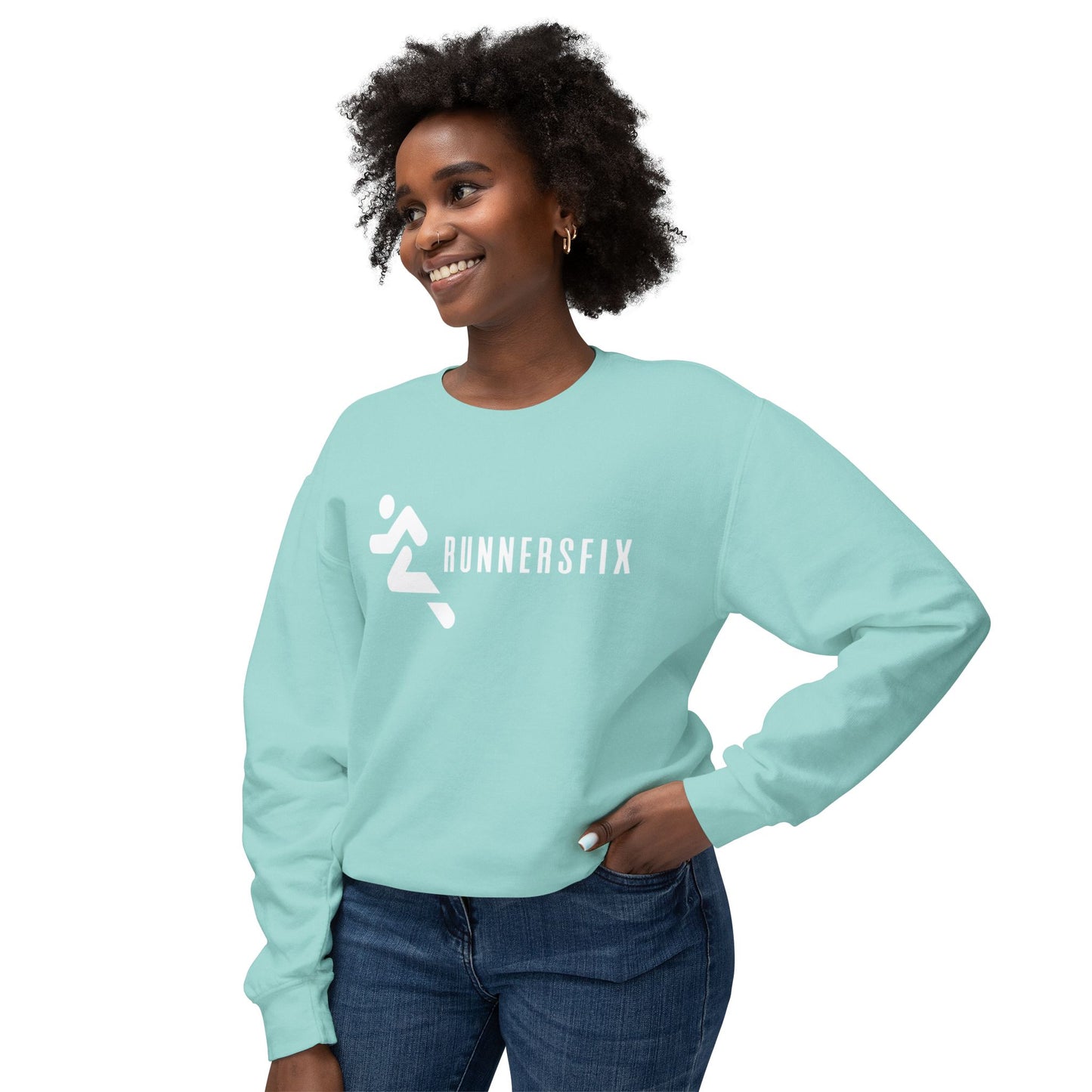 RunnersFix Unisex Lightweight Crewneck Sweatshirt