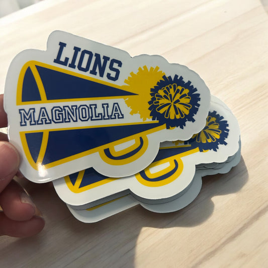 Cheer Sticker | Personalized