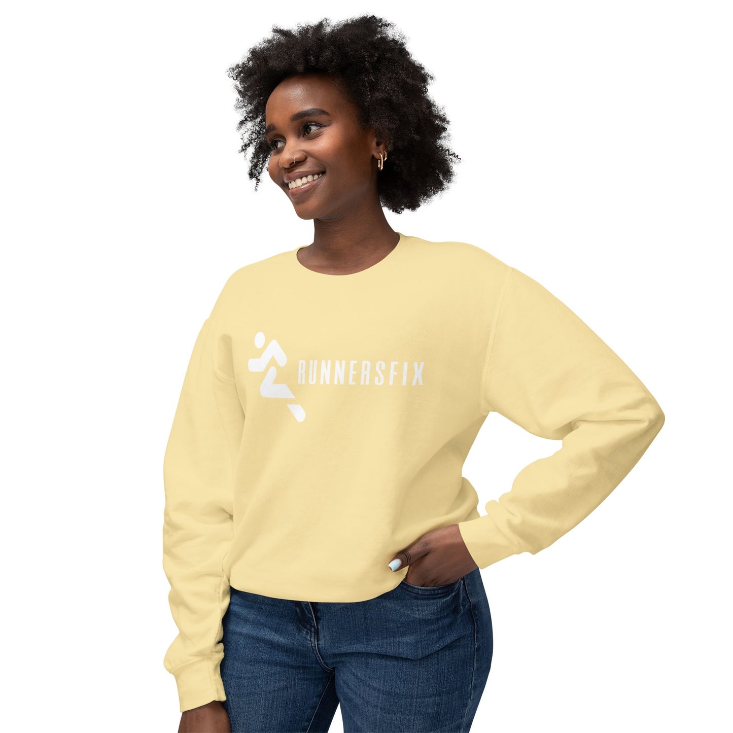 RunnersFix Unisex Lightweight Crewneck Sweatshirt