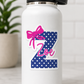 Personalized Sports Letter Magnet or Sticker