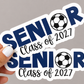 Senior Soccer Magnet | Personalized