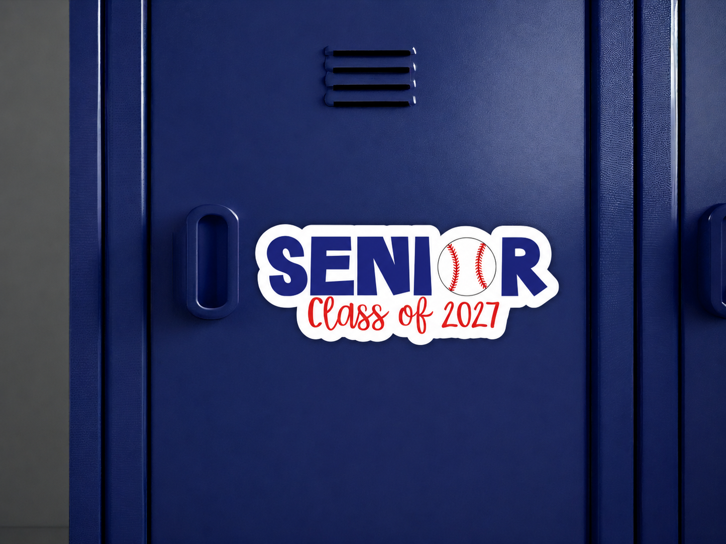 Senior Baseball Magnet | Personalized