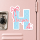 Personalized Dance Letter Magnet or Sticker