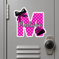 Personalized Cheer Letter Magnet or Sticker
