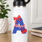 Personalized Cheer Letter Magnet or Sticker