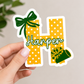 Personalized Cheer Letter Magnet or Sticker