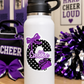 Personalized Cheer Letter Magnet or Sticker