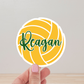 Volleyball Sticker | Personalized
