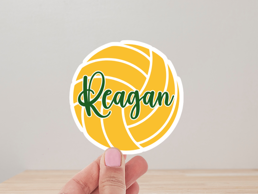 Volleyball Sticker | Personalized