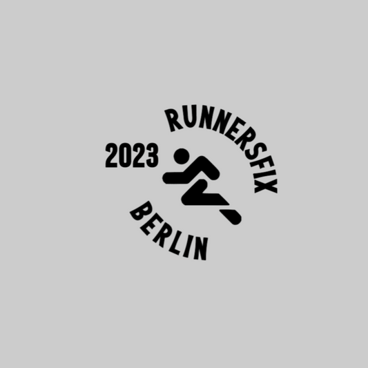 Runnersfix Berlin Circle Iron On Decal 3.5 x 3.5  Inches