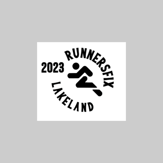 Runnersfix Lakeland Circle Iron On Decal 3.5 x 3.5 Inches