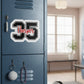 Volleyball Number Magnet | Personalized