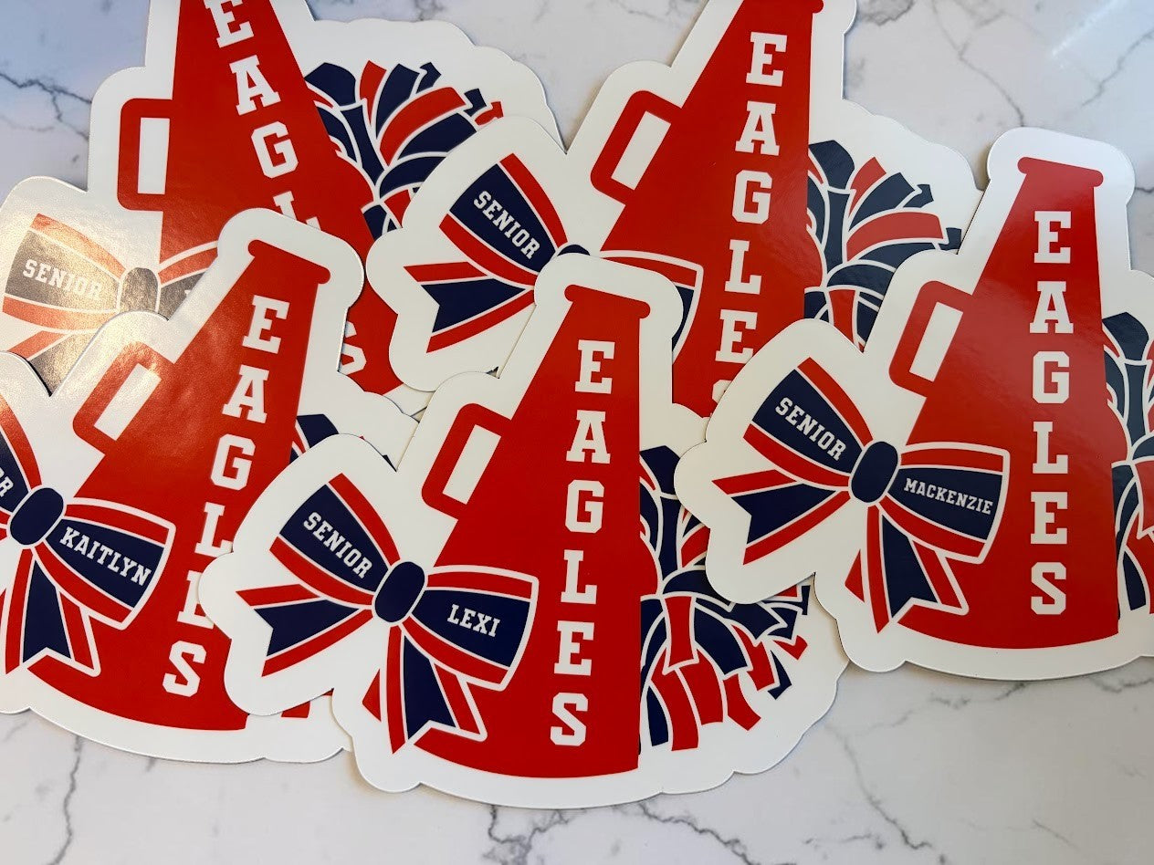 Cheer Sticker | Personalized