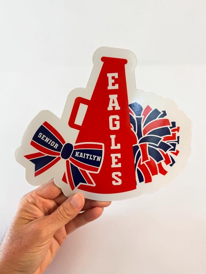 Cheer Sticker | Personalized