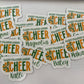 Cheer Sticker | Personalized