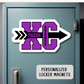 Cross Country Magnet | Personalized