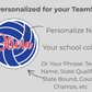 Volleyball Magnet | Personalized