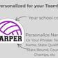Volleyball Sticker | Personalized