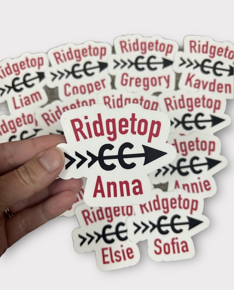Cross Country Sticker | Personalized