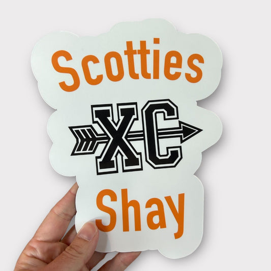 Cross Country Sticker | Personalized