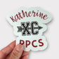 Cross Country Magnet | Personalized