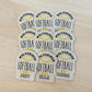 Softball Magnet | Personalized