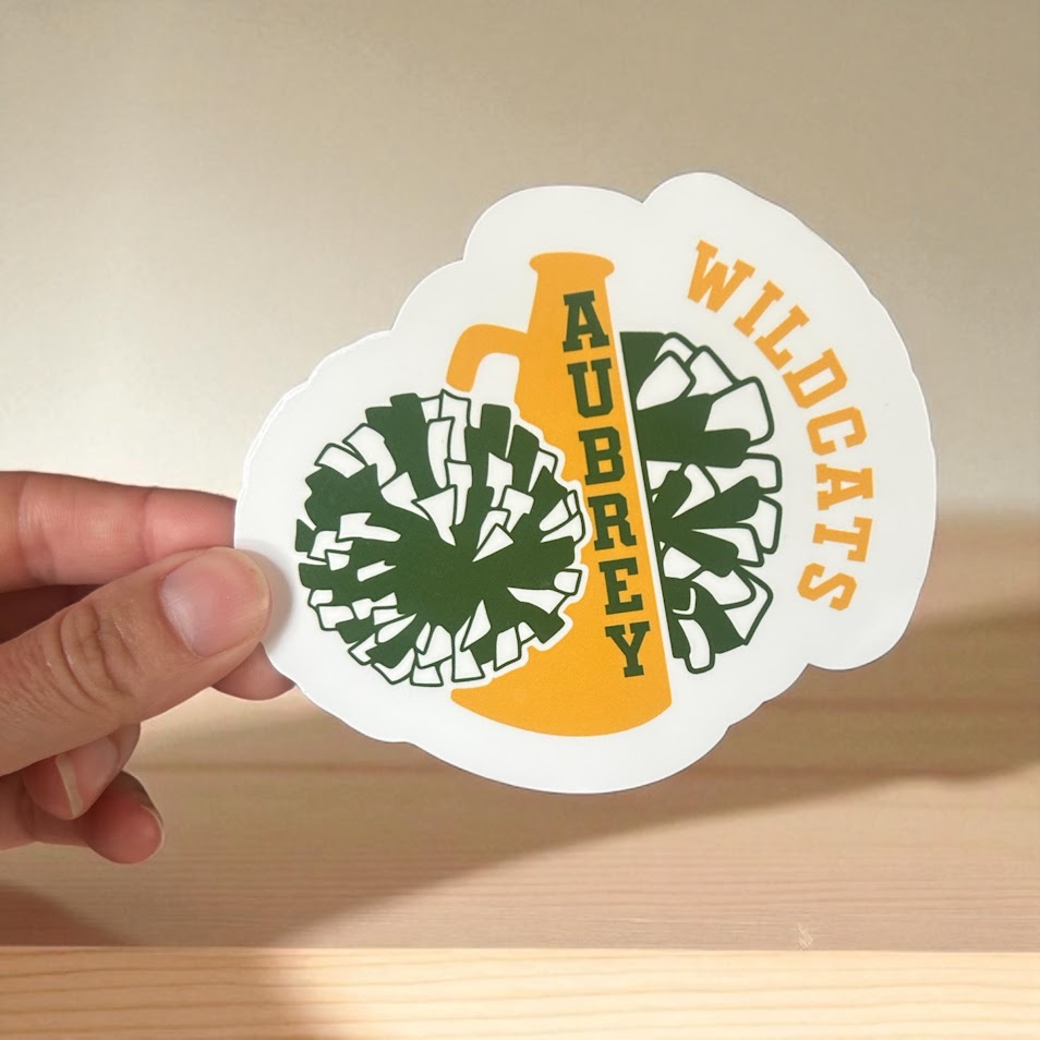 Cheer Sticker | Personalized