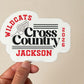 Cross Country Magnet | Personalized